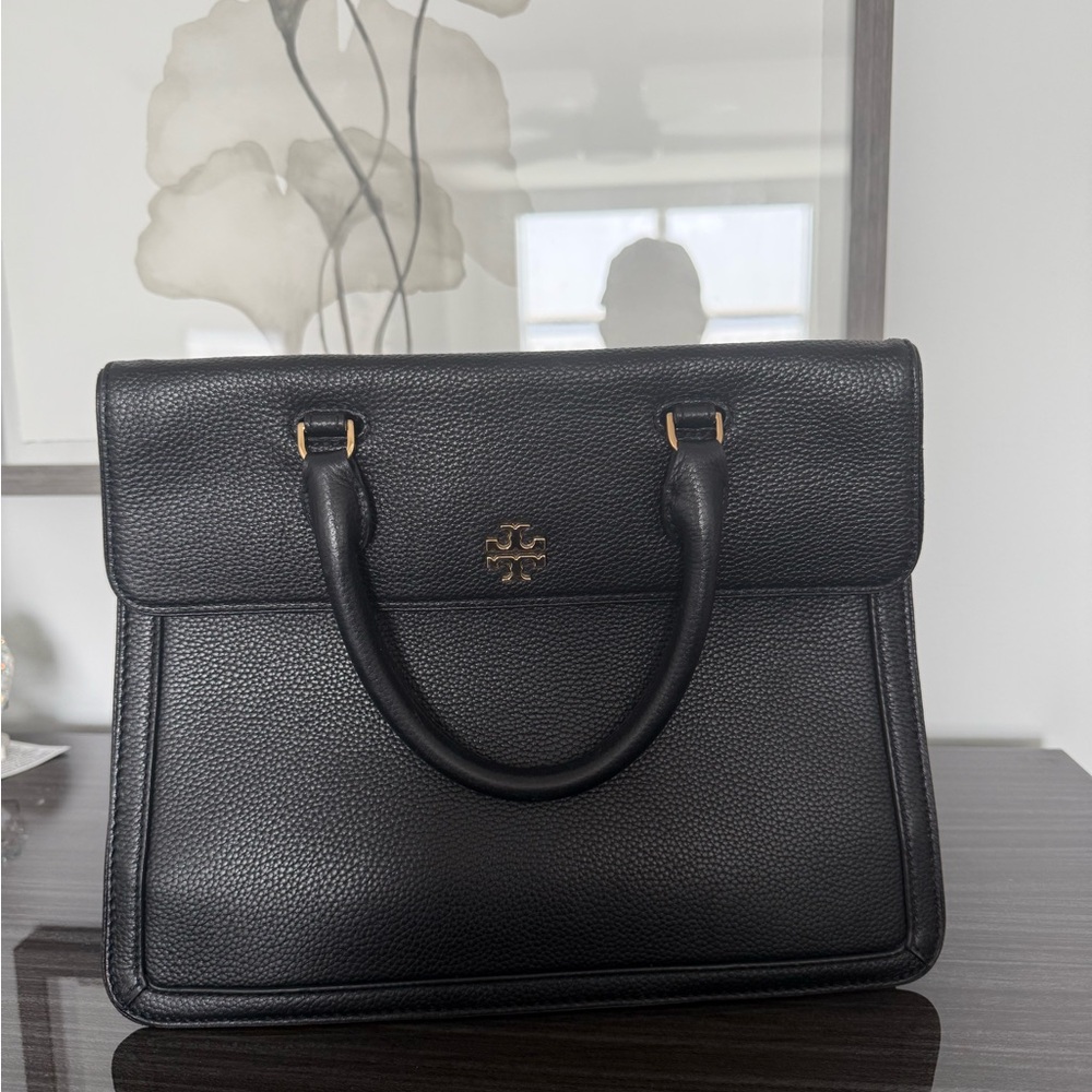 Tory Burch Black Leather Bag